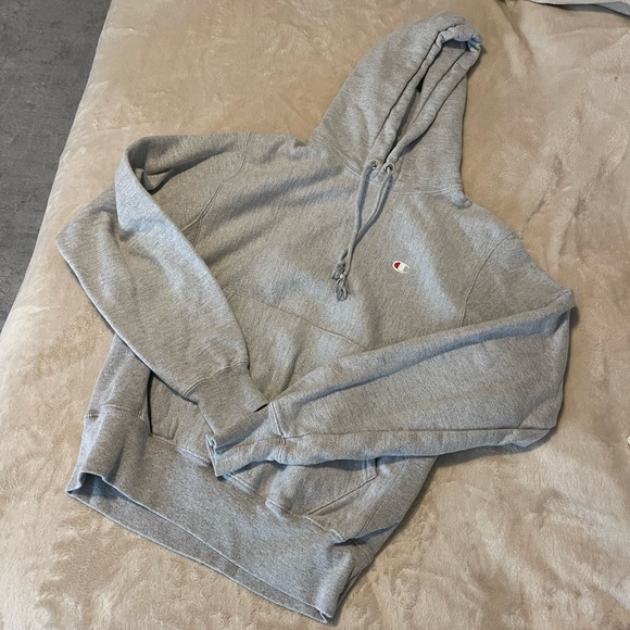 Champion | Tops | Champion Grey Hoodie | Poshmark